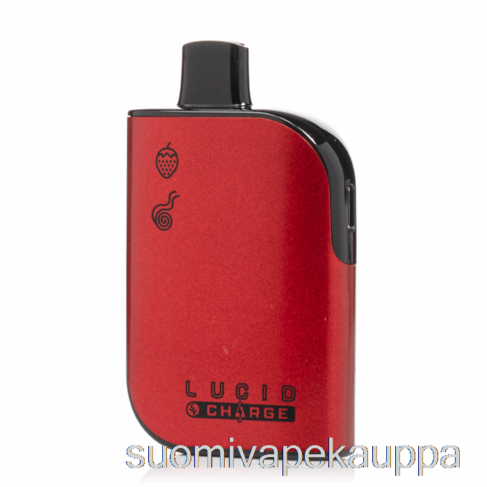 Vape Nesteet Lucid Charge 7000 Kertakäyttöinen Hapan Mansikka Punssi
